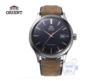 [時間達人]ORIENT 日本東方錶 DateⅡ 日期顯示機械腕錶 高質感麂皮錶帶(RA-AC0P02L) 42 mm