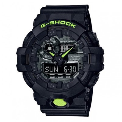 可議價 CASIO卡西歐G-SHOCK 時尚運動錶 (GA-700DC-1A)