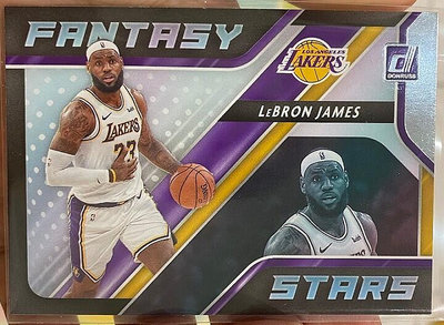 NBA 球員卡 LeBron James 2020-21 Donruss Fantasy Stars