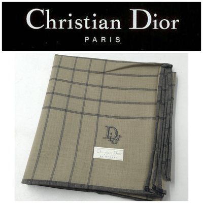 【皮老闆二店】樂2012 新古真品 Christian Dior 手帕 方巾 46*46