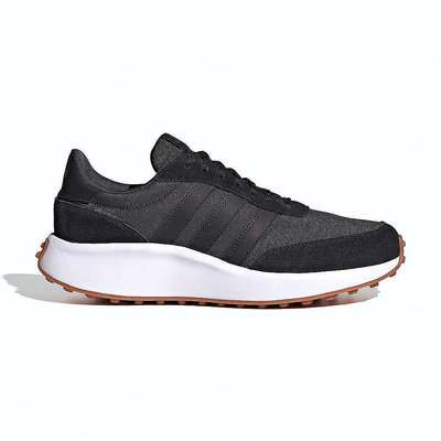 Adidas Run 70s 男 黑色 焦糖底 網面 透氣 休閒鞋 ID1876