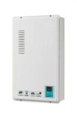 龍慶廚具 紅鷹牌 RE-1377 •13公升恆溫強制排氣熱水器天然瓦斯 自動恆溫