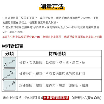 蓋斯工具電子硬度計A型C型D型DTTA 邵氏硬度計圓珠頭硬度計針頭硬度計壓