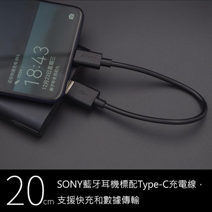 Sony Type-c uu Rqu 20cm ֥Ru ǿu QC3.0  ŤվRqu ʹqRqu