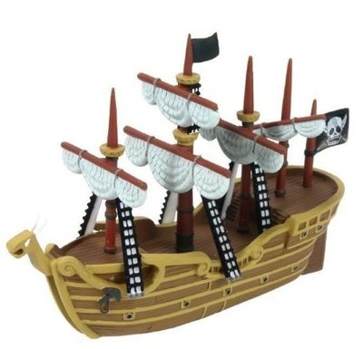 日版 金證 海賊王 航海王 盒玩 紅髮傑克的船 Super Ship 海賊船