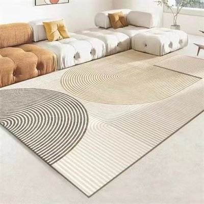 客廳地毯ins北歐簡約地毯家用客廳毯民宿時尚仿羊絨床邊地毯地墊