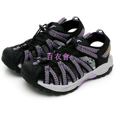 【百衣會】【GOODYEAR 固特異】水陸護趾涼鞋/女款 兩用 透氣 排水 紫色(GAWS12637)(A92)