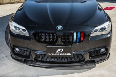 【政銓企業】BMW F10 5系列 M版 雙線 烤漆黑 3色亮黑版水箱罩 亮黑鼻頭 現貨供應免費安裝520 528 M5