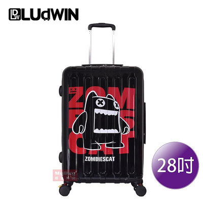 【龍興雜貨鋪】LUDWIN 路德威 行李箱 ZOMBIESCAT 魔鬼貓 28吋 聯名設計款 旅行箱 APC-10 得意時袋
