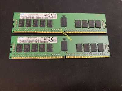 三星 M393A1G43EB1-CRC0Q記憶體條8GB DDR4 2RX8 PC4-2400T ECC REG