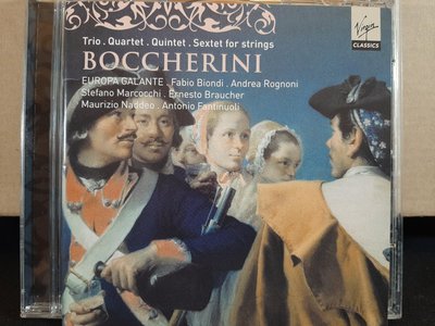 Biondi,Boccherini-Trio,Quartet,Sextet For Strings,畢昂迪小提琴，歐洲華麗樂團，演繹布凱里尼-弦樂三、四、六重奏