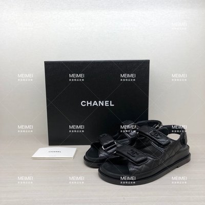 30年老店 預購 新款 CHANEL SANDAL 涼鞋 鞋子 黑色 尺寸 36 香奈兒 19 G31848