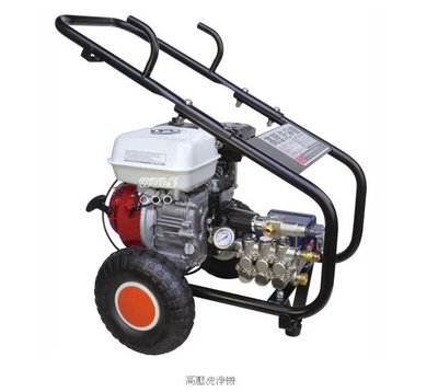 【川大泵浦】物理WH-2012E2 (本田引擎5.5HP) 引擎式高壓洗車機☆砂石車清洗機 WH2012E1