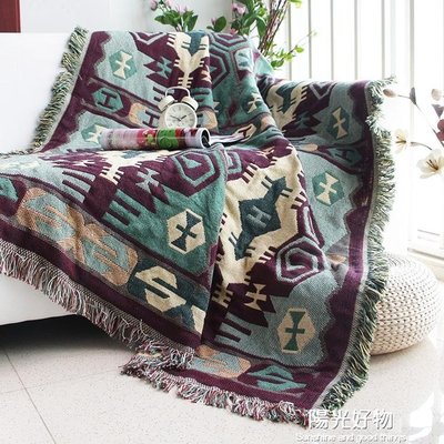 沙發巾北歐裝飾沙發毯棉線毯沙發套子布藝坐墊防塵罩加厚防滑蓋毯 CLJS