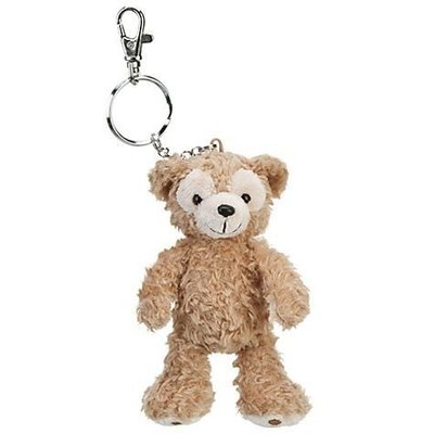 Disney迪士尼Duffy熊達菲熊玩偶吊飾鑰匙圈 美國進口