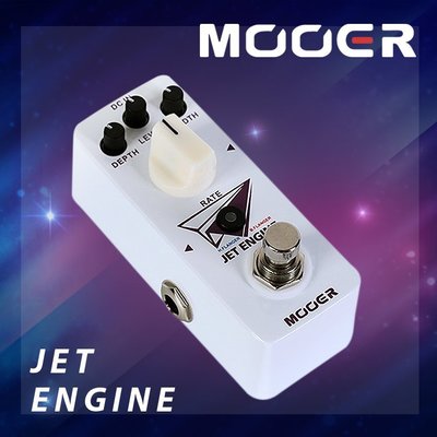 小叮噹的店- MOOER JET ENGINE 數字鑲邊單塊 電吉他效果器 MREG-JE