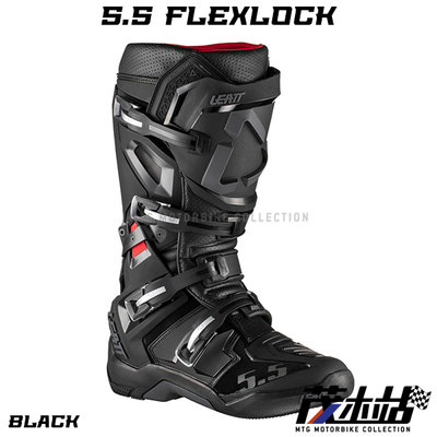 ❖茂木站 MTG❖ 南非 Leatt Boot GPX 5.5 FlexLock 越野靴 高筒 越野 林道 滑胎。黑