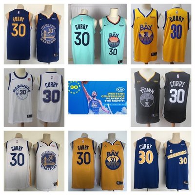 NBA Golden State Warriors 金州勇士隊 #30 Stephen Curry斯蒂芬·庫裏籃球球衣男-master衣櫃4