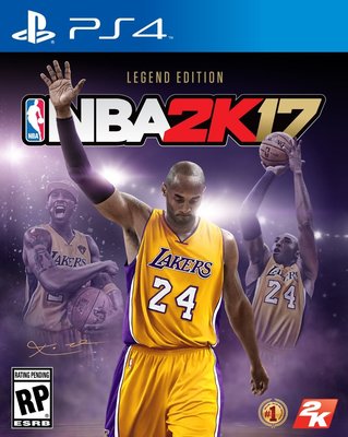 2K17 NBA PS4 傳奇珍藏版 Legend Edition 美版 有中文 現貨供應中 可馬上出貨