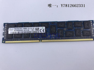 電腦零件海力士/SK 16G PC3-14900R DDR3 1866 REG ECC服務器內存條X79筆電配件