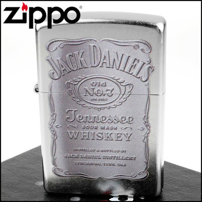 ☆哈洛德小舖☆【ZIPPO】美系~Jack Daniel's威士忌-標誌圖案設計打火機NO.48284