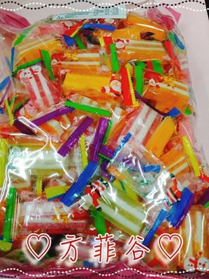 ❤︎方菲谷❤︎ 台灣零食 懷舊零食 三明治聖誕軟糖 果汁QQ軟糖 綜合水果糖 水果軟糖 聖誕軟糖 3公斤