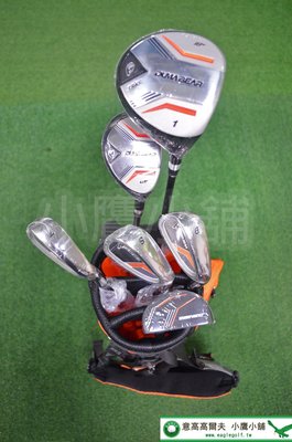 [小鷹小舖] Duma Bear Golf 台灣黑熊 高爾夫 兒童 套桿組 共6支 橘色 適合 身高120-135公分