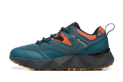 【實拍】Columbia 哥倫比亞 越野 戶外 休閒鞋 運動鞋 登山鞋 徒步鞋 男鞋 湖水藍 低筒