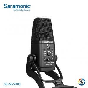 【 楓笛】Saramonic SR-MV7000 專業級直播麥克風 採訪 廣播 製片 VLOG 四種收音模式《公司貨》