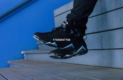 Air Jordan 7 “Chambray” 黑藍 籃球鞋 男款 CU9307-004
