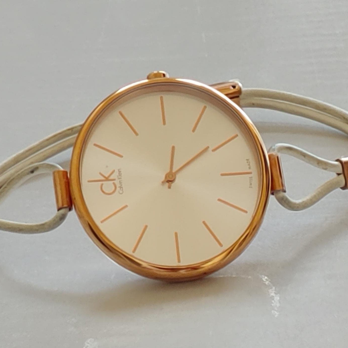 腕時計新品未使用 カルバンクライン CK K3V235L6 セレクション レザー