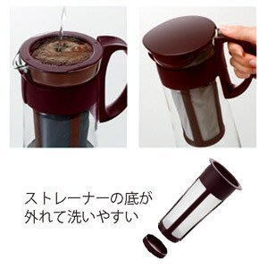 日本製【HARIO】MCPN-7 玻璃冷泡.冰釀咖啡壺 600ml /泡茶壺/冷水壺/果汁壺