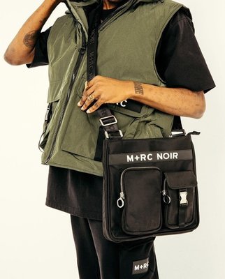 M+RC NOIR MAC-10 Messenger Bag肩背包 側背包 男女皆可背 黑色現貨【BoXhit】