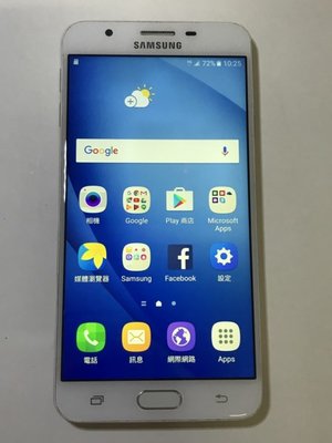 三星SAMSUNG Galaxy J7P 雙4G卡雙待機32GB 5.5吋八核心智慧型手機，功能都正常，只賣1650元