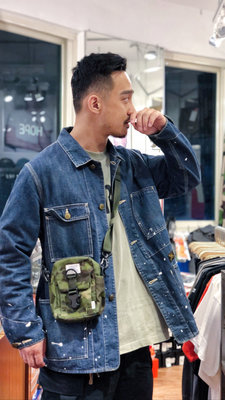 希望商店】 WTAPS RAILWAY JK 15AW 經典鐵道潑漆單寧外套| Yahoo奇摩拍賣