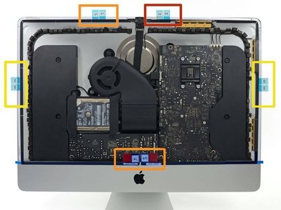 iMac 27吋2012-2015 A1419原裝液晶固定膠條（非仿貨導致液晶掉落破裂）含稅，選購拆屏拆機工具或其它膠條