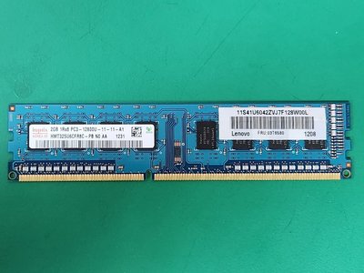 海力士 HYNIX DDR3 記憶體 1600 2G 2GB 桌上型電腦用