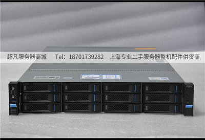 電腦零件浪潮SA5212M4 大容量存儲2U雙路X99二手服務器主機PK DELL R730XD筆電配件