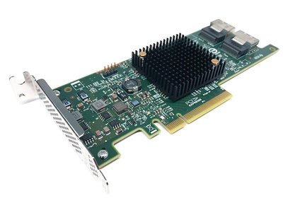 DELL伺服器LSI 9207-8i SAS PCIE陣列卡 HBA直通擴充卡6GB 027NFF