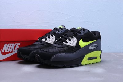 Nike Air Max 90 Essential 復古 氣墊 黑灰綠 休閒運動鞋 男鞋AJ1285-015