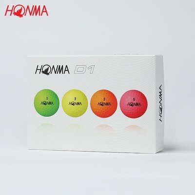 熱銷 高爾夫球 正品行貨Honma TW-D1 兩層球 高爾夫 遠距球 可印logo