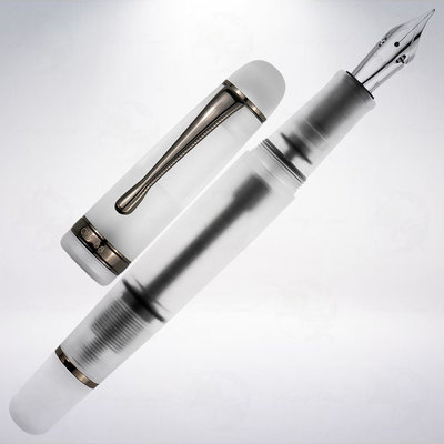 台灣 OPUS 88 JAZZ 正統滴入式上墨彈性尖鋼筆: 透明/Clear (節慶版)