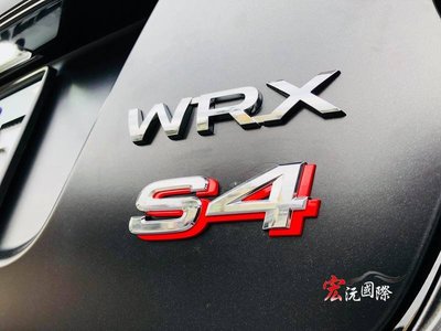 《宏沅國際》SUBARU WRX S4 專用原廠日規廠徽