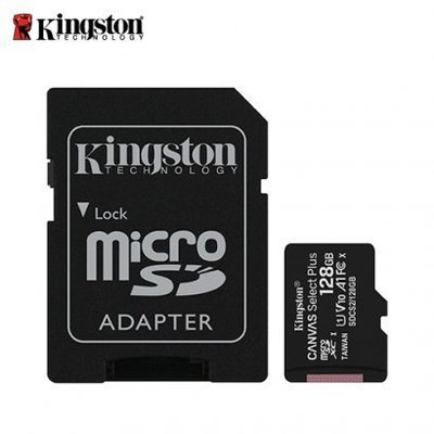 限量 新款 100M 金士頓 MicroSD SDXC TF 128G  U1 A1 記憶卡 附轉卡 SDCS2