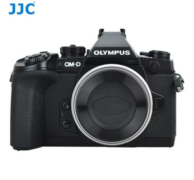 JJC奧林巴斯E-M10 E-P5 EPL9 14-42mm EZ電動餅乾鏡頭自動鏡頭蓋 14-42電動餅乾自動鏡頭蓋