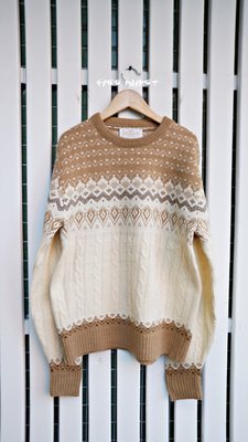 Vintage Jantzen Wool Sweater 90s 雪花羊毛保暖毛衣(outdoor/古著)