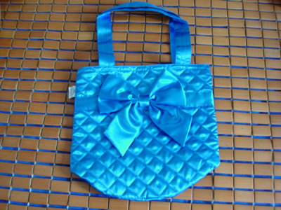 【紫晶小棧】曼谷包 圓筒包 手提包 手提袋 布包 輕便休閒 藍色