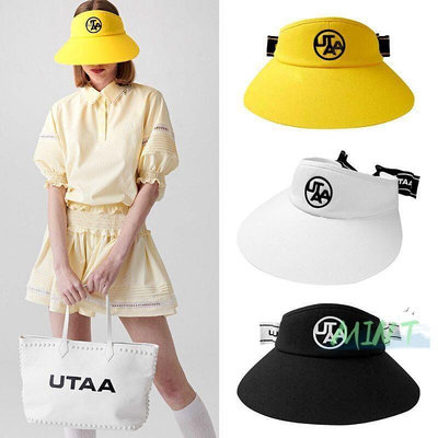 UTAA女士高爾夫球帽 大簷帽 無頂防曬帽 速乾透氣帽子 休閒遮陽帽 高爾夫運動球帽 LT 高爾夫球帽
