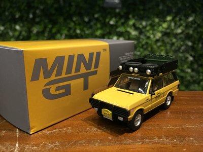 1/64 MiniGT Range Rover Camel Trophy Papua MGT00509L【MGM】