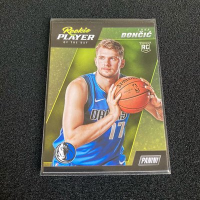 Luka Doncic 2018-19 Rookie Player of The Day Rc 東契奇 新人卡